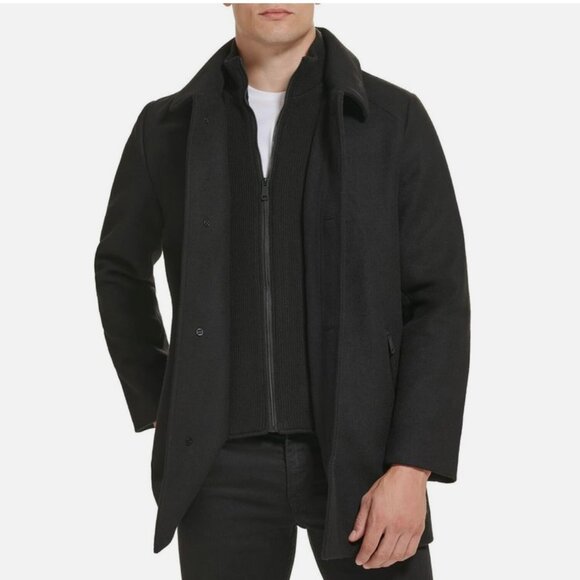 Kenneth Cole Men's Wool Blend Coat NWT - Picture 1 of 5